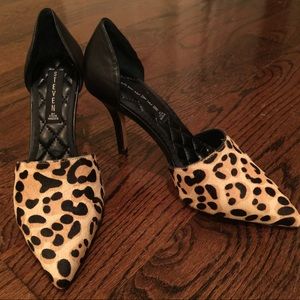 New! Leopard Print Calf Hair Heels by Steve Madden